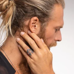 Discount Bague casque de chevalier Femme Bagues|Bagues