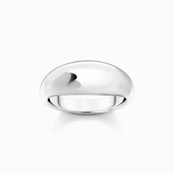 Hot Bague en argent avec motif sans temps Femme Bagues|Argent 925