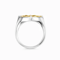 Clearance Bague foi, amour, espoir Femme Bagues|Placage Or 18 Carats - Argent 925