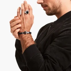 Sale Bague noir Femme Bagues|Bagues