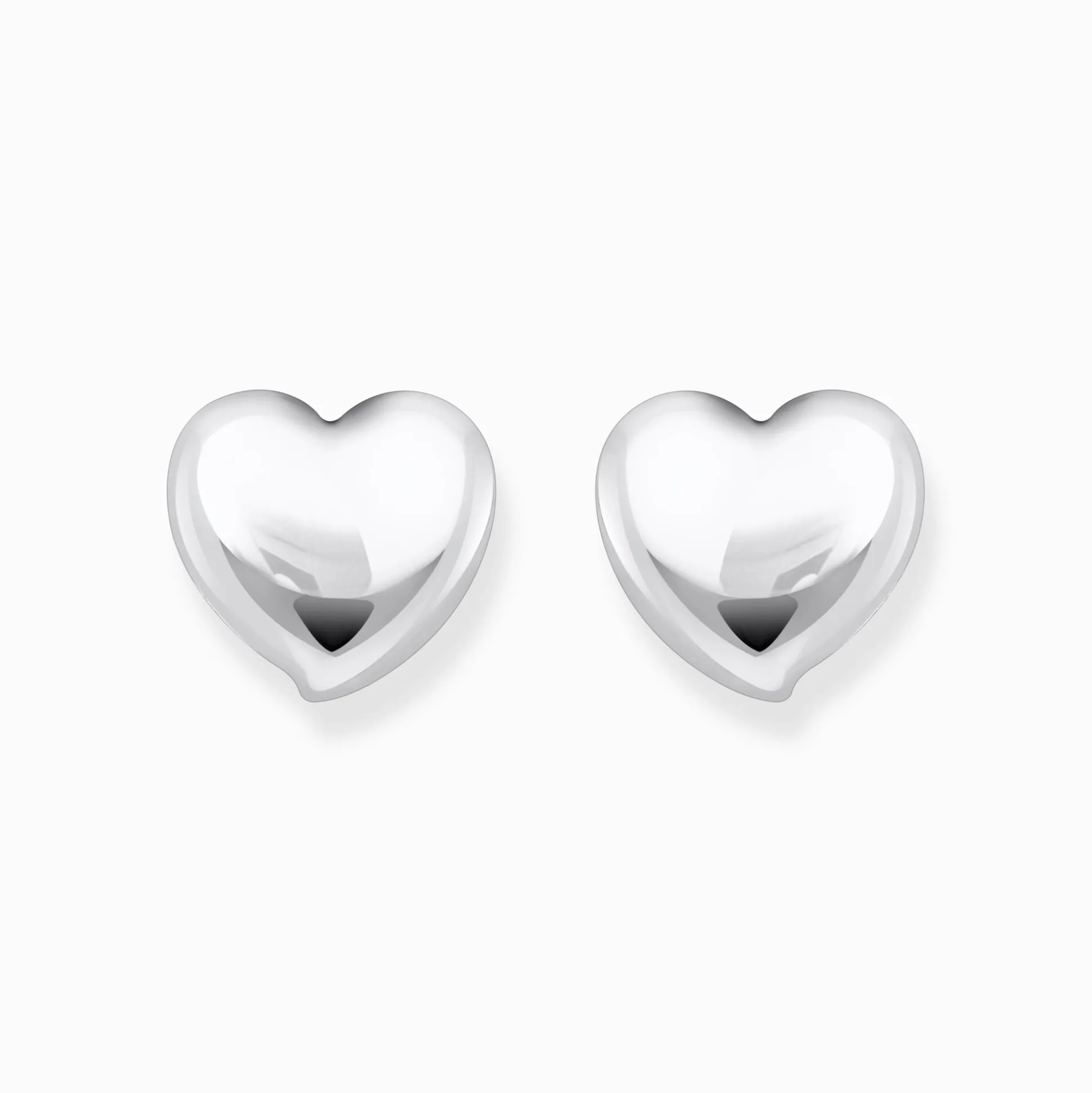 Hot Boucles d'oreilles en argent en forme de cœur Femme Boucles D'oreilles|Argent 925