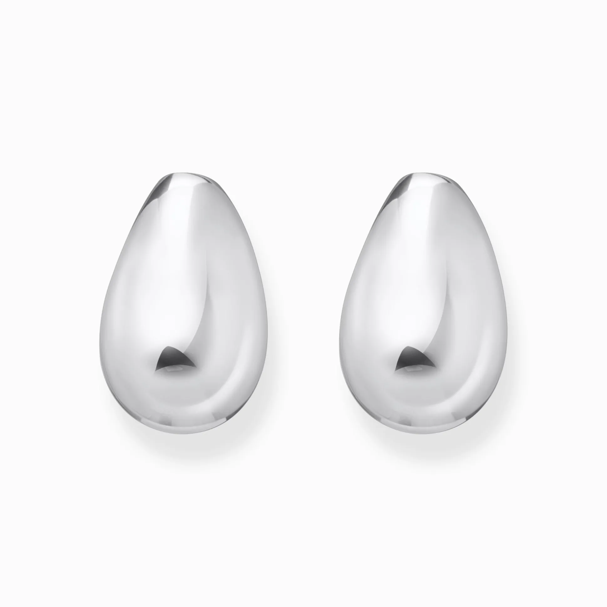 Outlet Boucles d'oreilles en argent en forme de goutte Femme Boucles D'oreilles|Argent 925