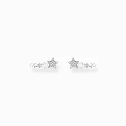 Best Sale Boucles d'oreilles grimpante étoiles Femme Clous D'oreilles