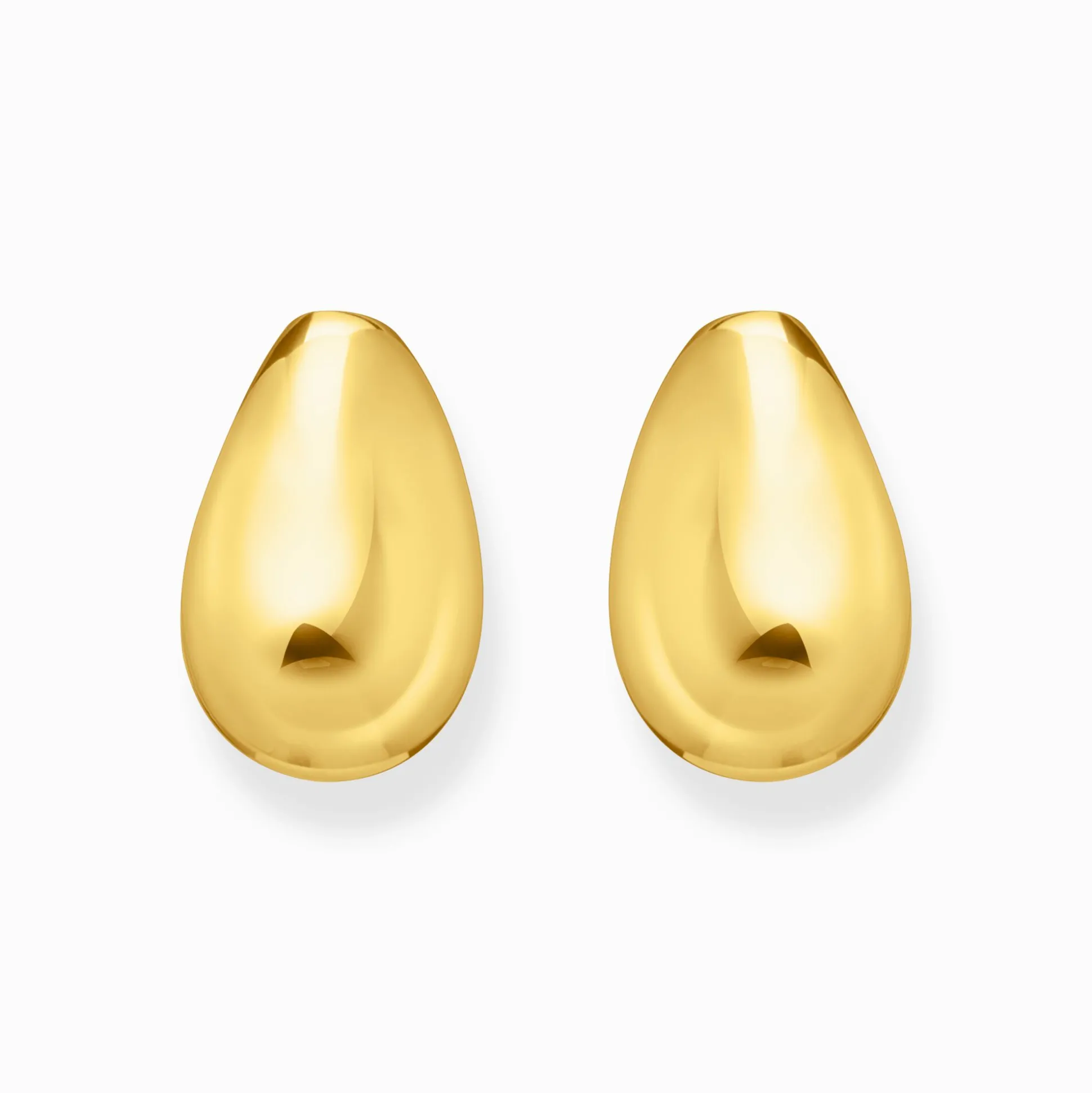Clearance Boucles d'oreilles plaquées or en forme de goutte Femme Boucles D'oreilles|Placage Or 18 Carats - Argent 925