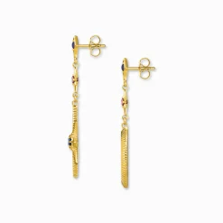 Cheap Boucles d'oreilles royaltie étoile & lune Femme Boucles D'oreilles