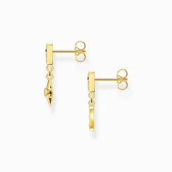 Clearance Boucles d'oreilles Royalty étoile & lune or Femme Boucles D'oreilles