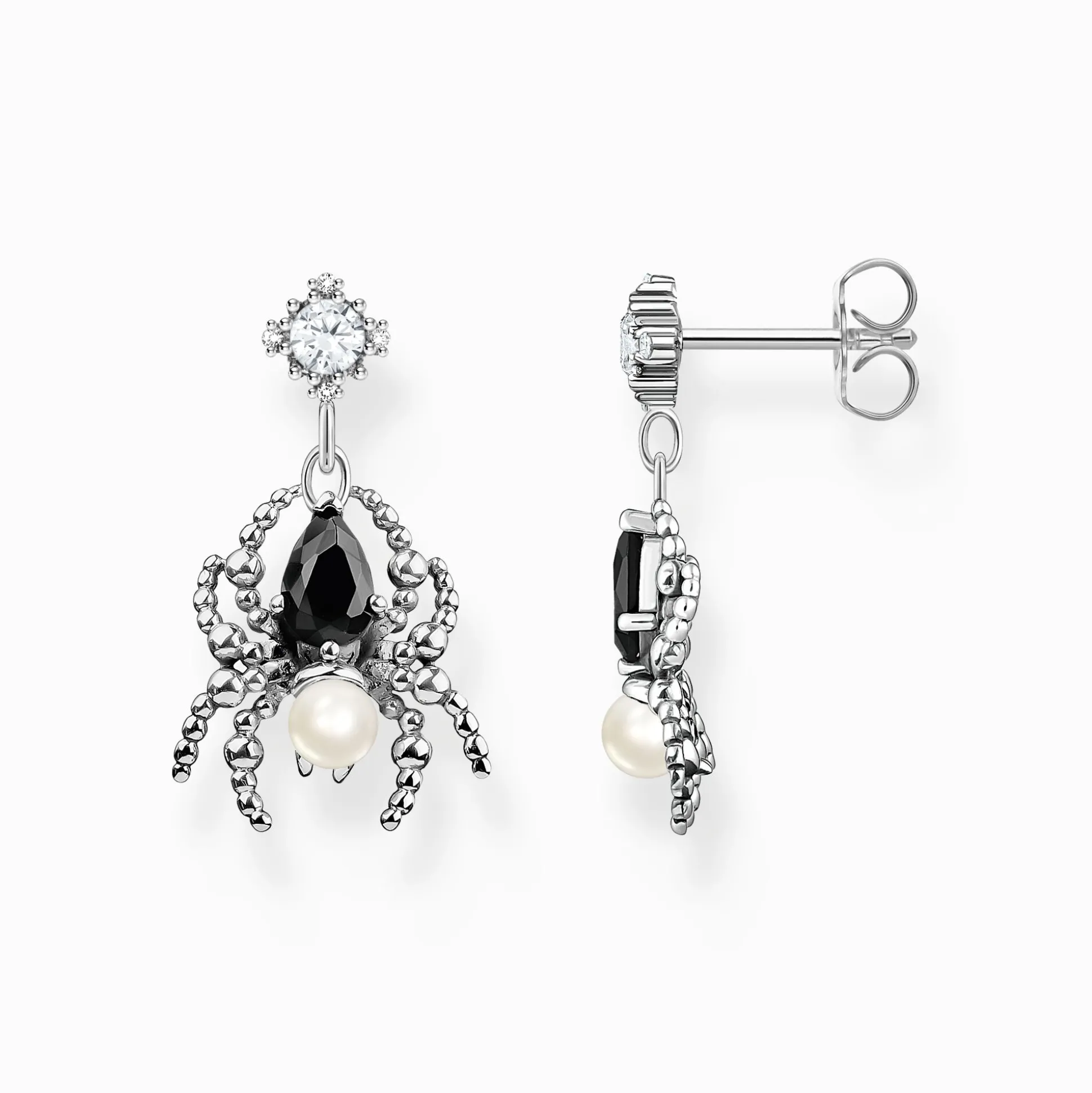 Online Boucles d'oreilles Spider Romance Argent Femme Boucles D'oreilles|Argent 925