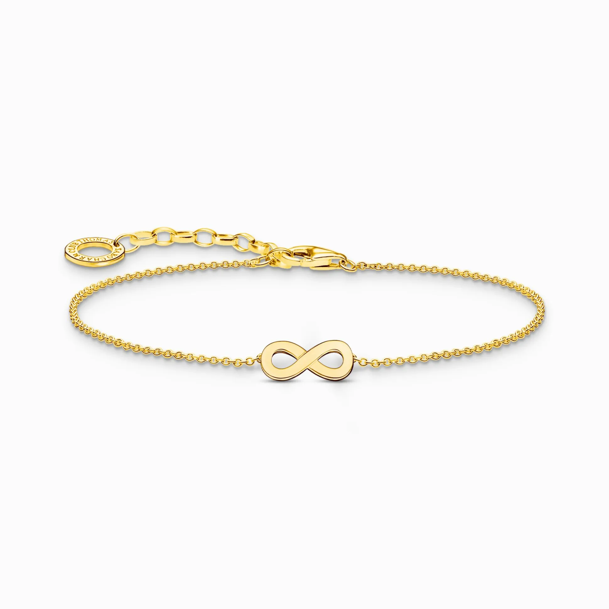 Cheap Bracelet à breloque Infinity, doré Femme Bracelets|Placage Or 18 Carats - Argent 925