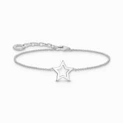 Best Bracelet à breloque étoile, argent Femme Bracelets