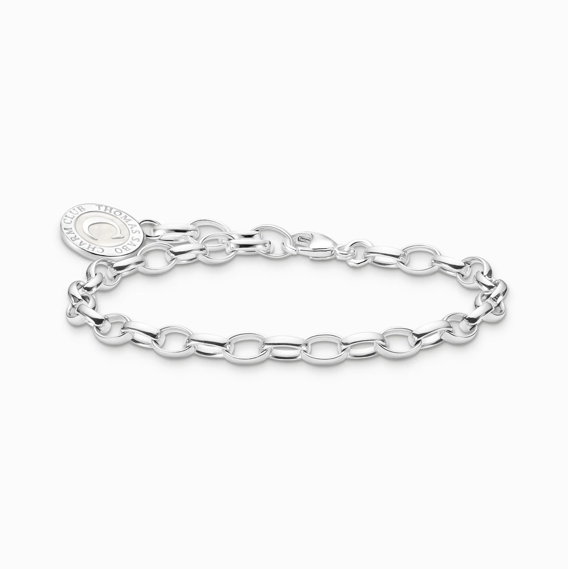 New Bracelet Charm avec blanc Coin argent Femme Charm Bracelets|Charm Bracelets
