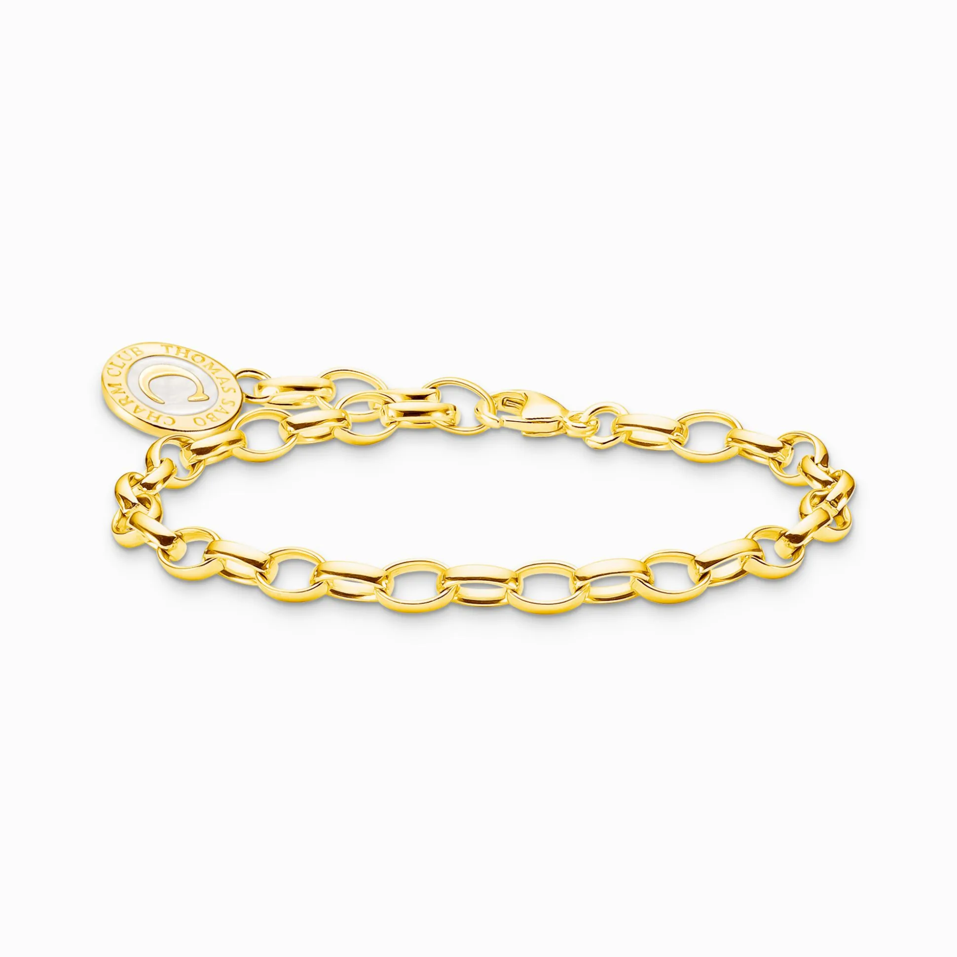 Best Sale Bracelet Charm avec blanc Coin plaqué or Femme Bracelets|Charm Bracelets