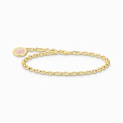 Shop Bracelet Charm avec rose Coin plaqué or Femme Charm Bracelets|Charm Bracelets