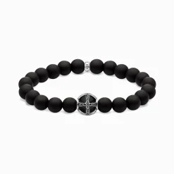 Sale Bracelet croix noir Femme Bracelets|Bracelets