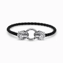 Best Sale Bracelet cuir tigre Femme Bracelets|Argent 925