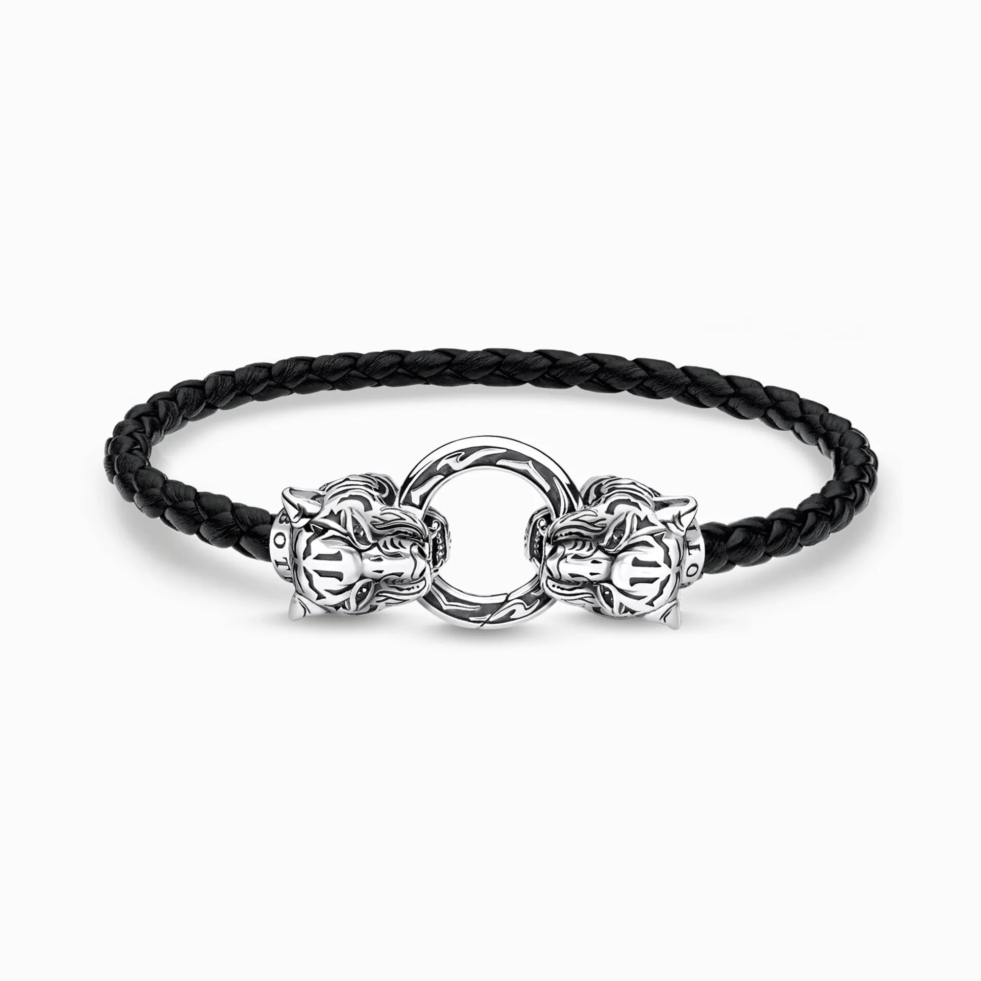 Best Sale Bracelet cuir tigre Femme Bracelets|Argent 925