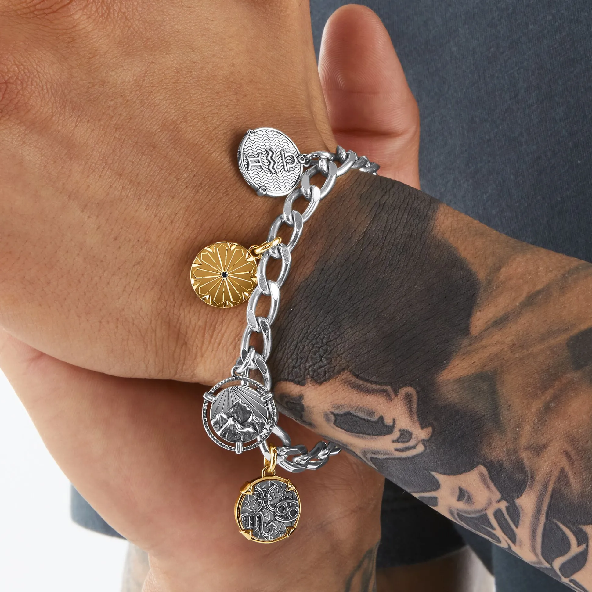 Best Bracelet Elements of Nature or-argent Femme Bracelets|Bracelets