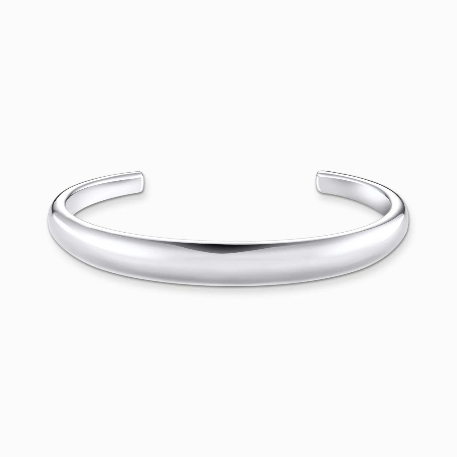 Store Bracelet en argent au design intemporel Femme Joncs Et Manchettes|Argent 925