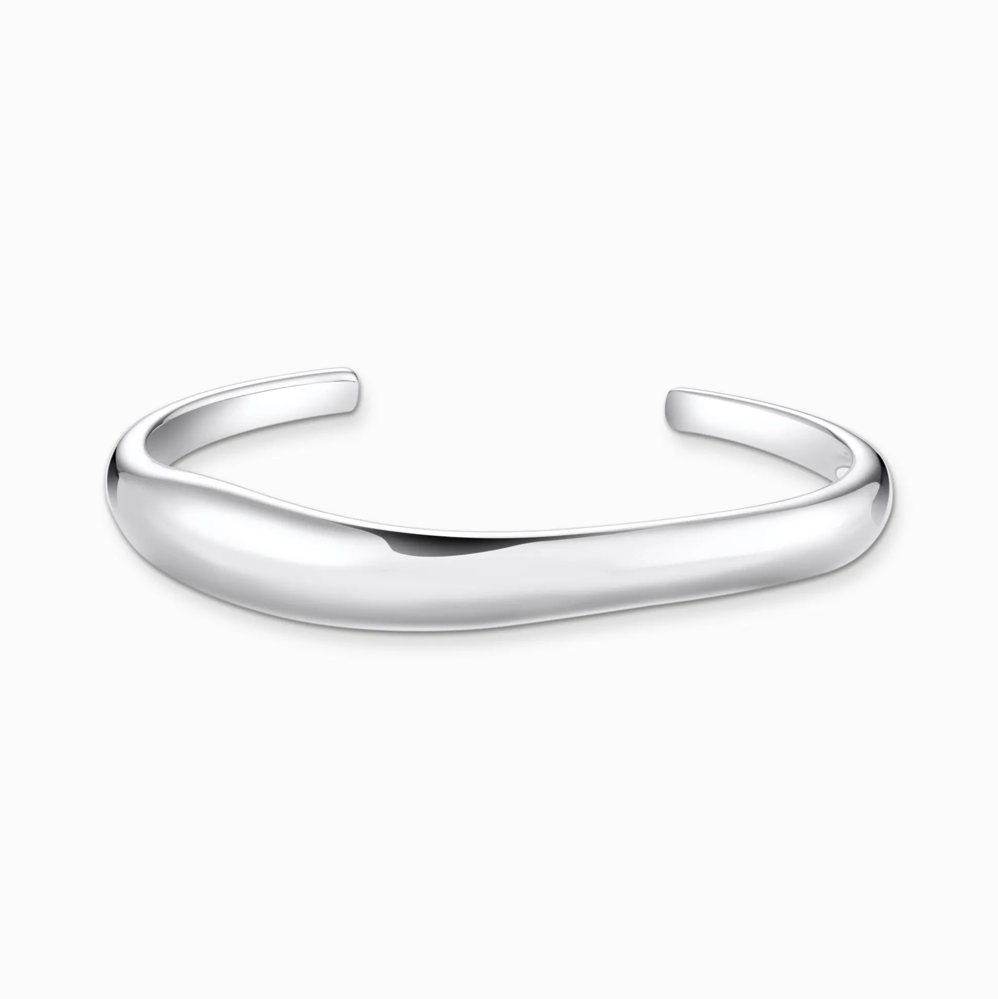 Best Bracelet en argent de forme organique Femme Joncs Et Manchettes|Argent 925