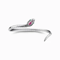 Discount Bracelet jonc serpent argent Femme Joncs Et Manchettes