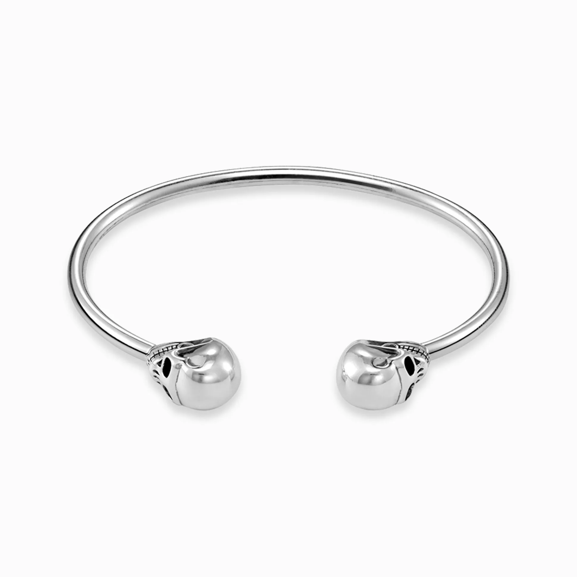 New Bracelet jonc tête de mort Femme Joncs Et Manchettes|Joncs Et Manchettes