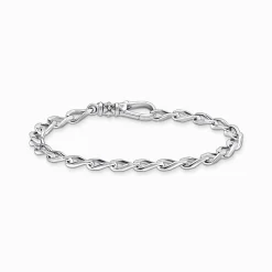 Clearance Bracelet liens argent Femme Bracelets|Bracelets