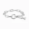 Fashion Bracelet liens argent Femme Bracelets