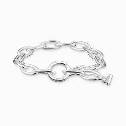 Fashion Bracelet liens argent Femme Bracelets