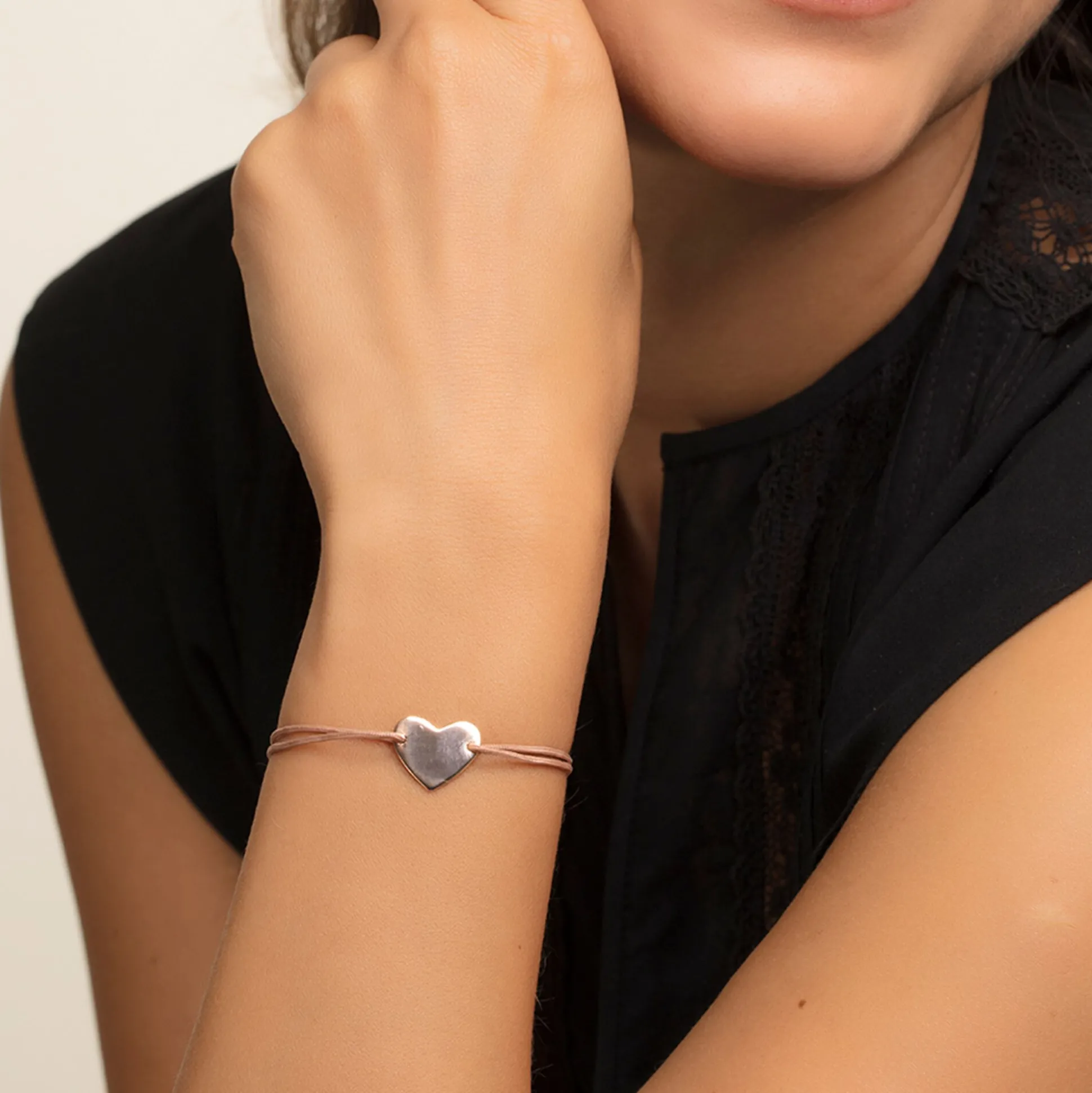 Cheap Bracelet Little Secret cœur Femme Bracelets|Placage Or Rose 18 Carats - Argent 925