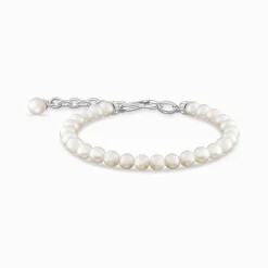 Fashion Bracelet perles argent Femme Bracelets