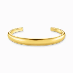 Sale Bracelet plaqué or au design intemporel Femme Joncs Et Manchettes|Placage Or 18 Carats - Argent 925