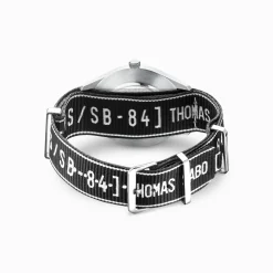Shop Bracelet pour montres nato Code TS style urbain noir Femme Montres|Montres Pour Femmes