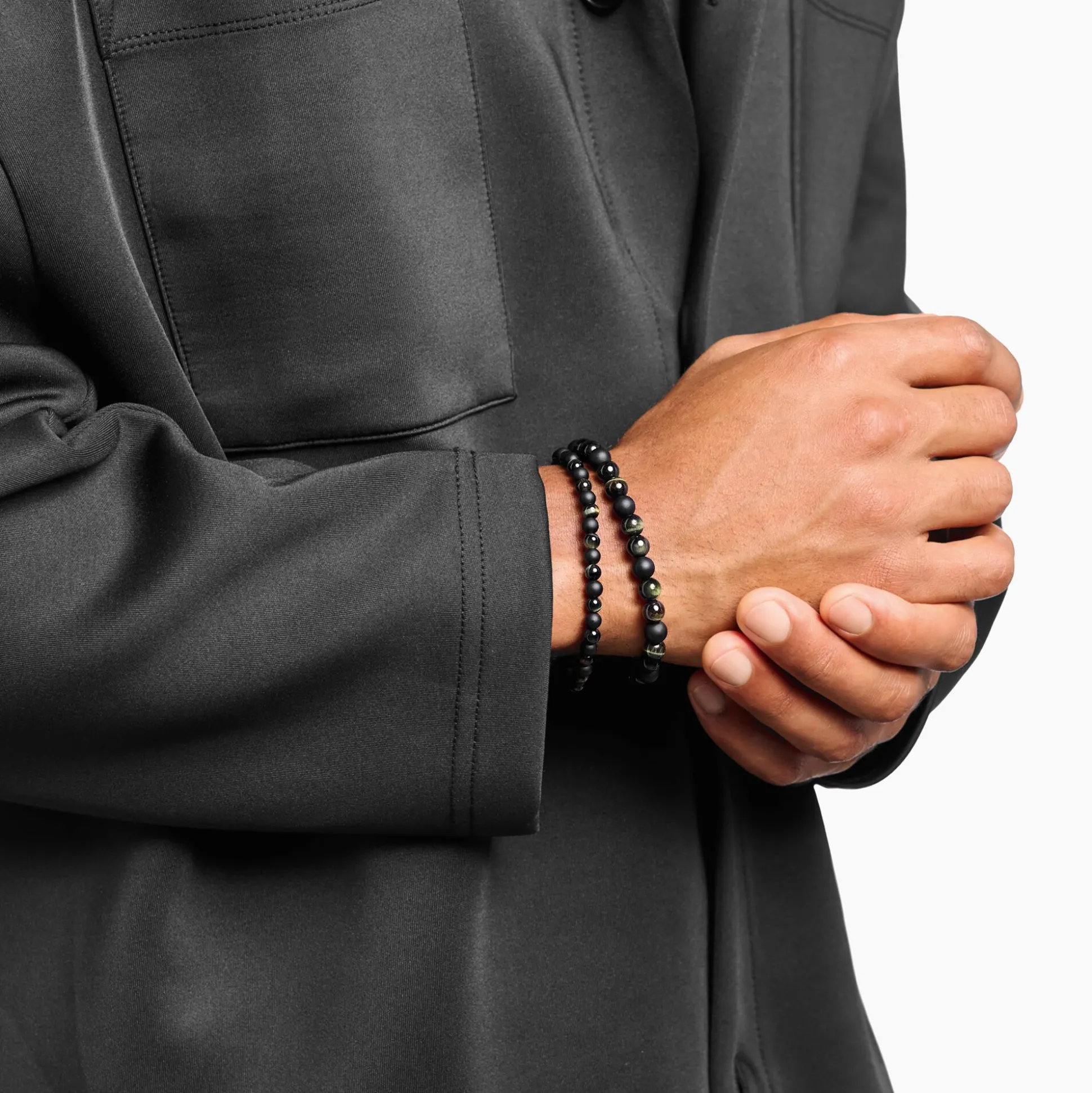Best Bracelet talisman avec obsidienne et œil de tigre Femme Bracelets|Bracelets