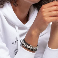 Sale Bracelet talisman noir Femme Bracelets|Bracelets