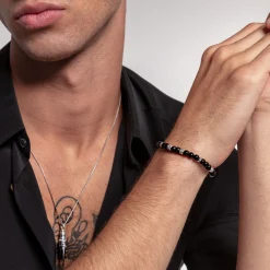Sale Bracelet talisman noir Femme Bracelets|Bracelets