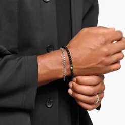 Clearance Bracelet talisman Skull avec obsidienne Femme Bracelets|Bracelets