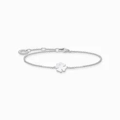 Discount Bracelet trèfle argent Femme Bracelets