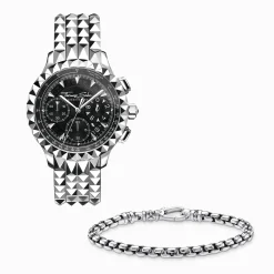 Shop Bracelet vénitienne argent noirci Femme Bracelets|Bracelets