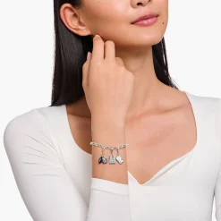 Outlet Breloque Charm béret basque et marinière en argent Femme Charms|Charms