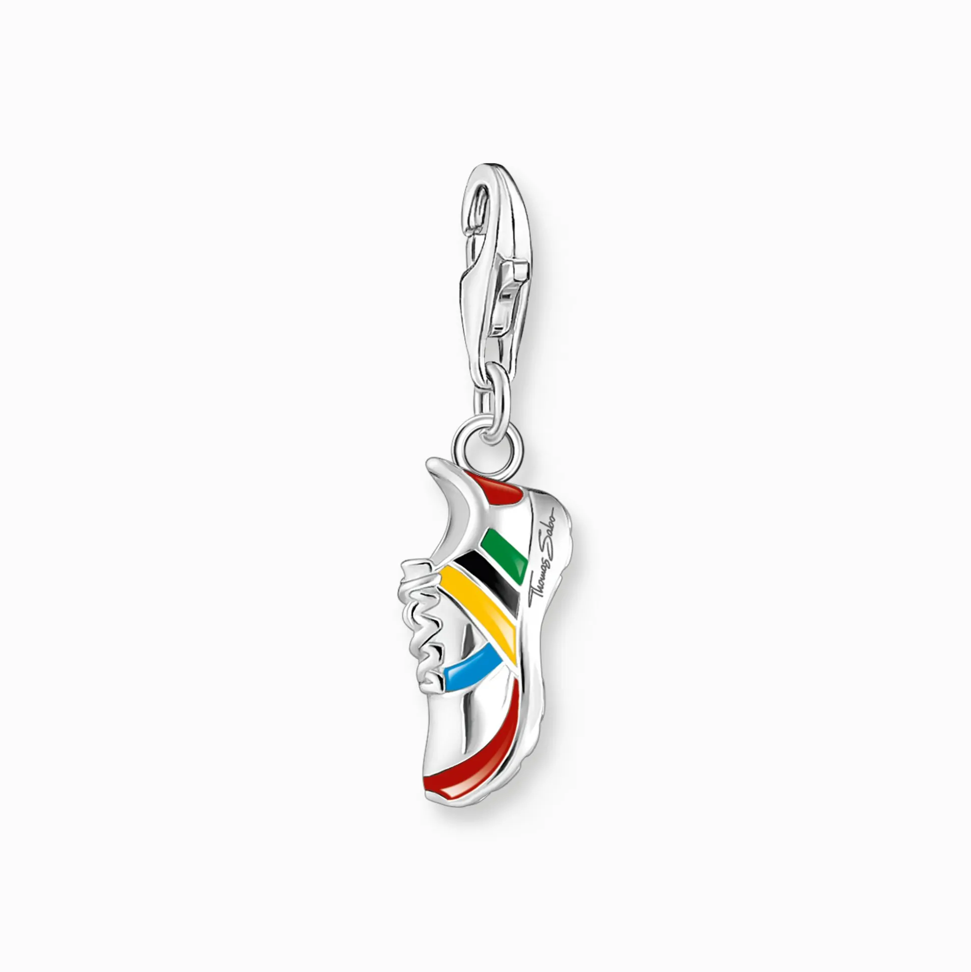 Hot Breloque Charm chaussure de sport colorée en argent Femme Charms|Charms