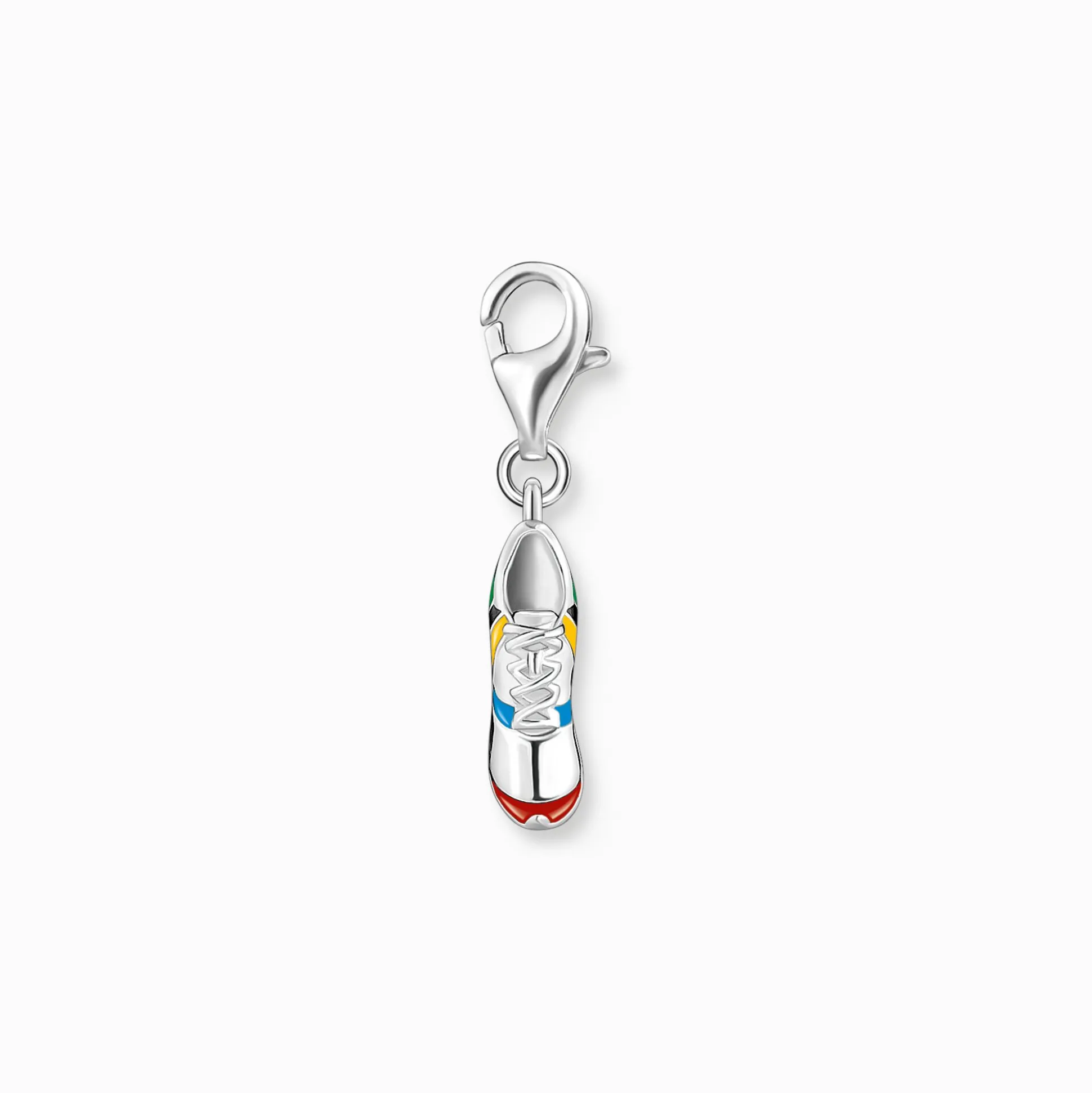 Hot Breloque Charm chaussure de sport colorée en argent Femme Charms|Charms