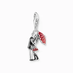 Sale Breloque Charm en argent, couple embrassé Femme Charms|Charms