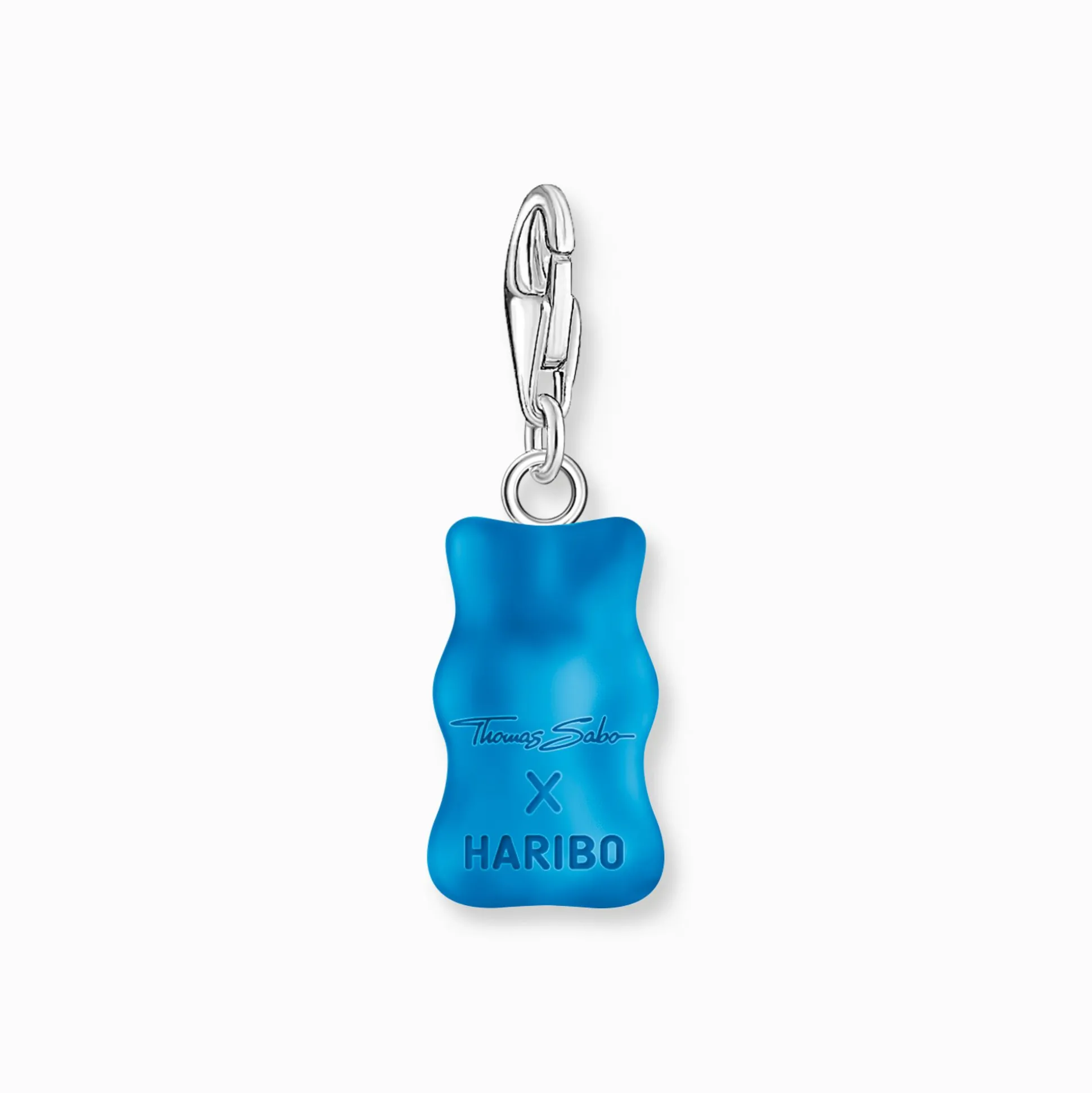 Shop Breloque Charm Ours d’or bleu, argent Femme Charms|Charms