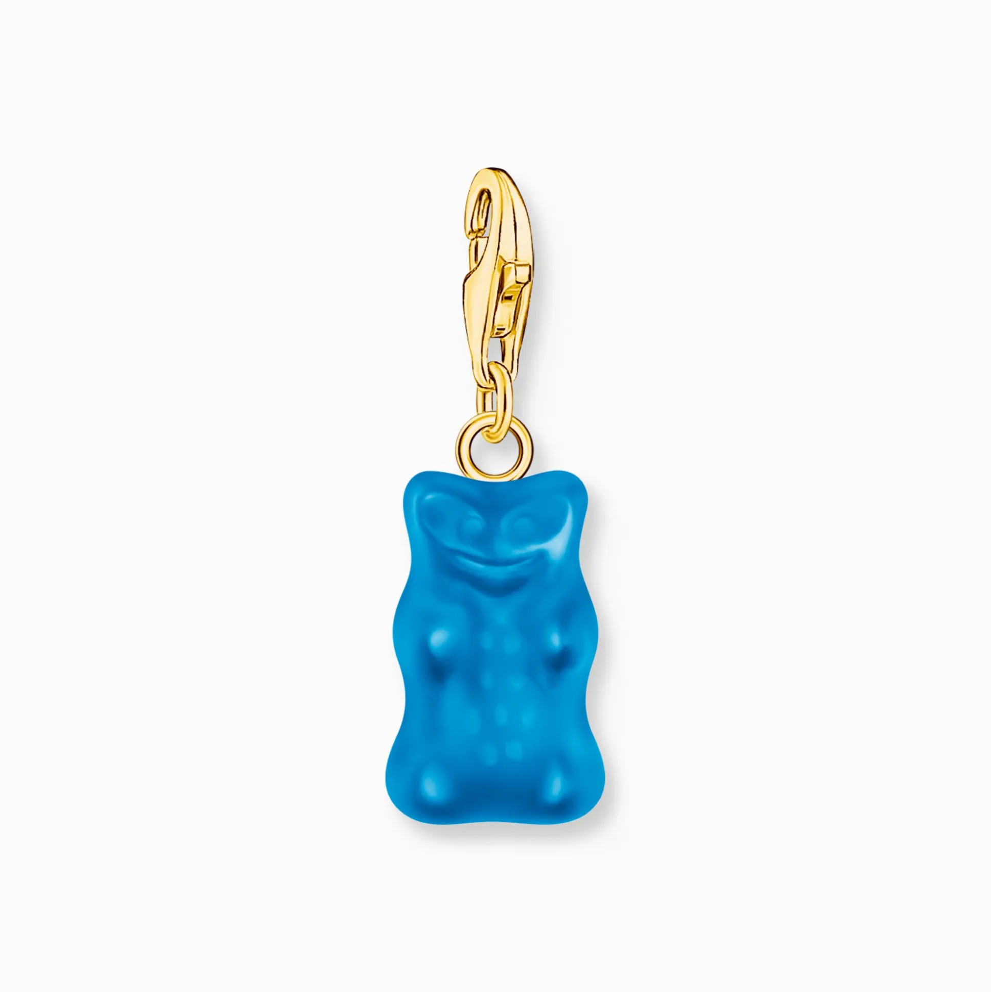 Fashion Breloque Charm Ours d’or bleu, doré Femme Charms|Charms