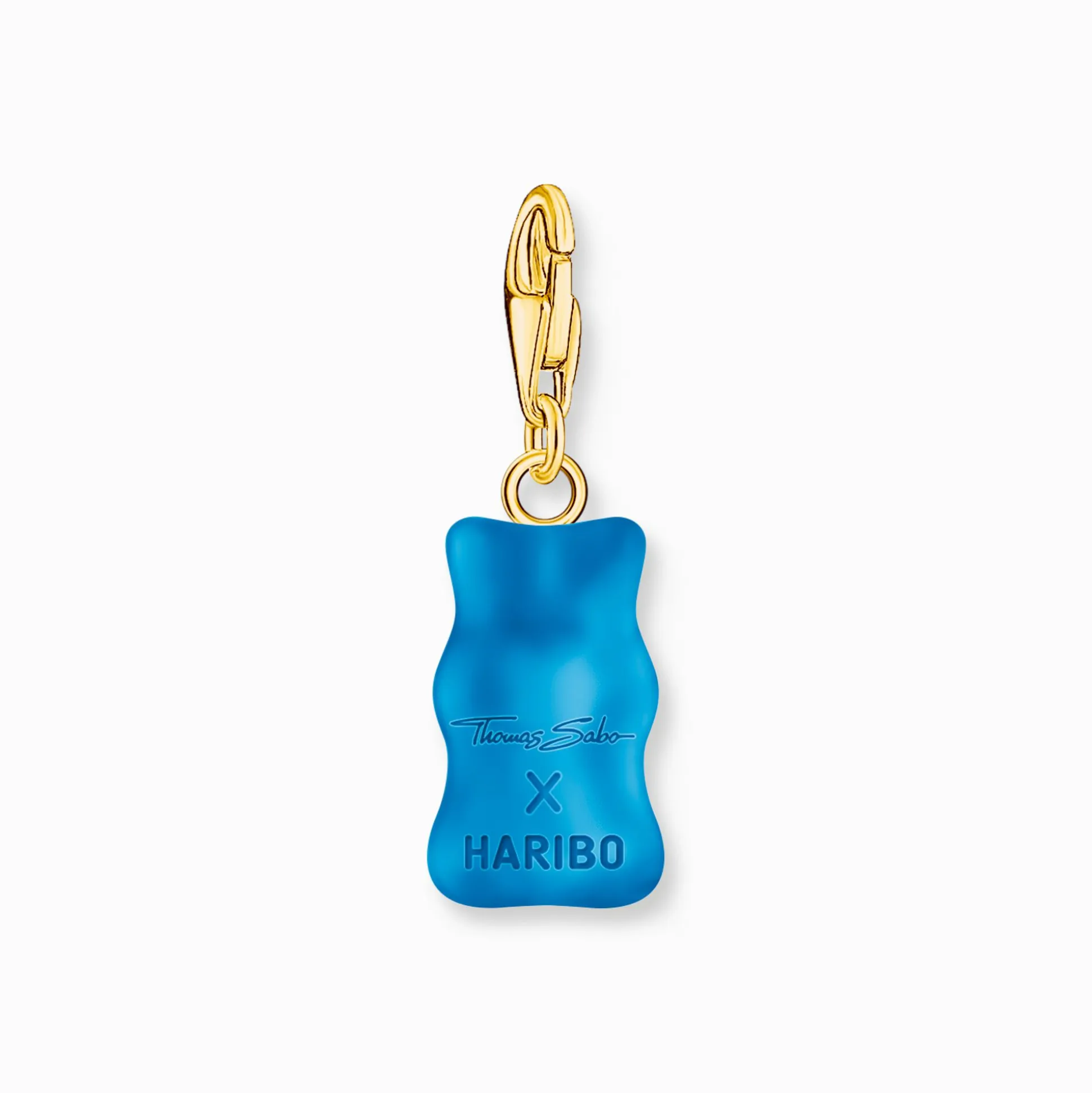 Fashion Breloque Charm Ours d’or bleu, doré Femme Charms|Charms