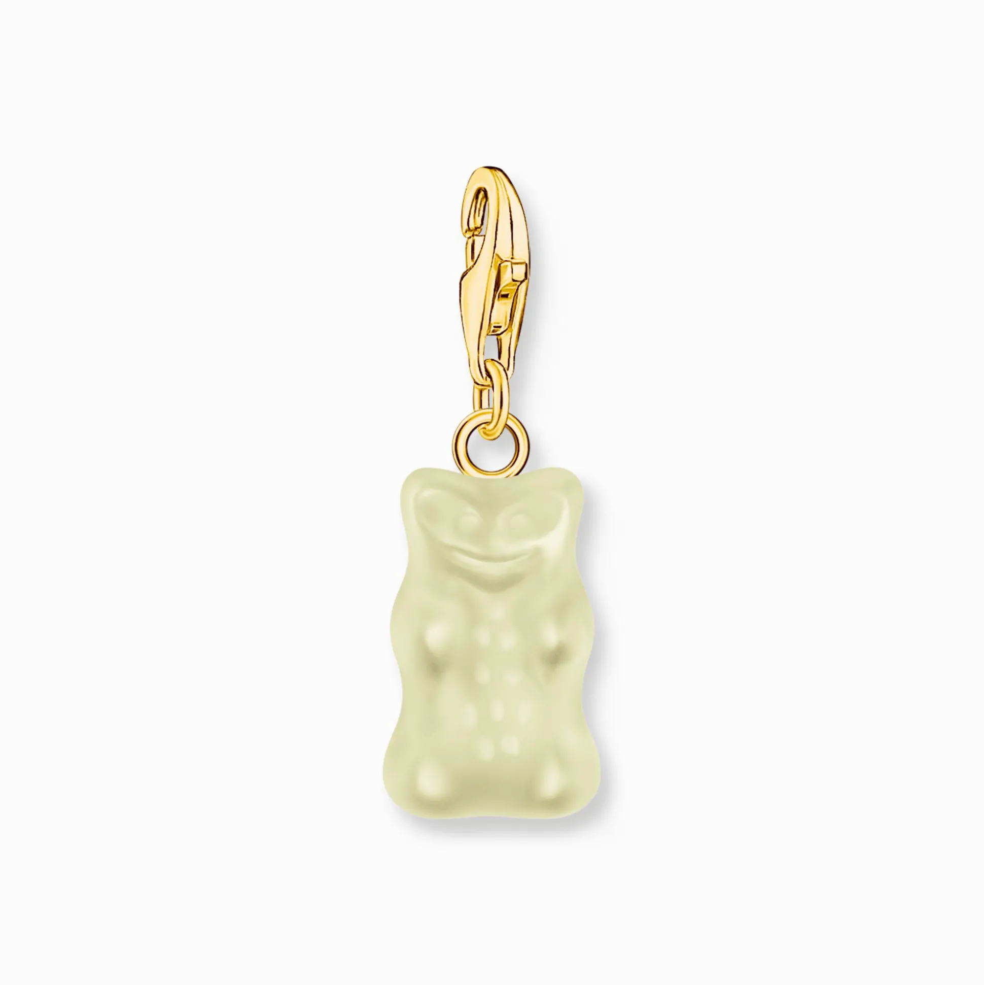 Flash Sale Breloque Charm Ours d’or blanc, doré Charms|Blanc