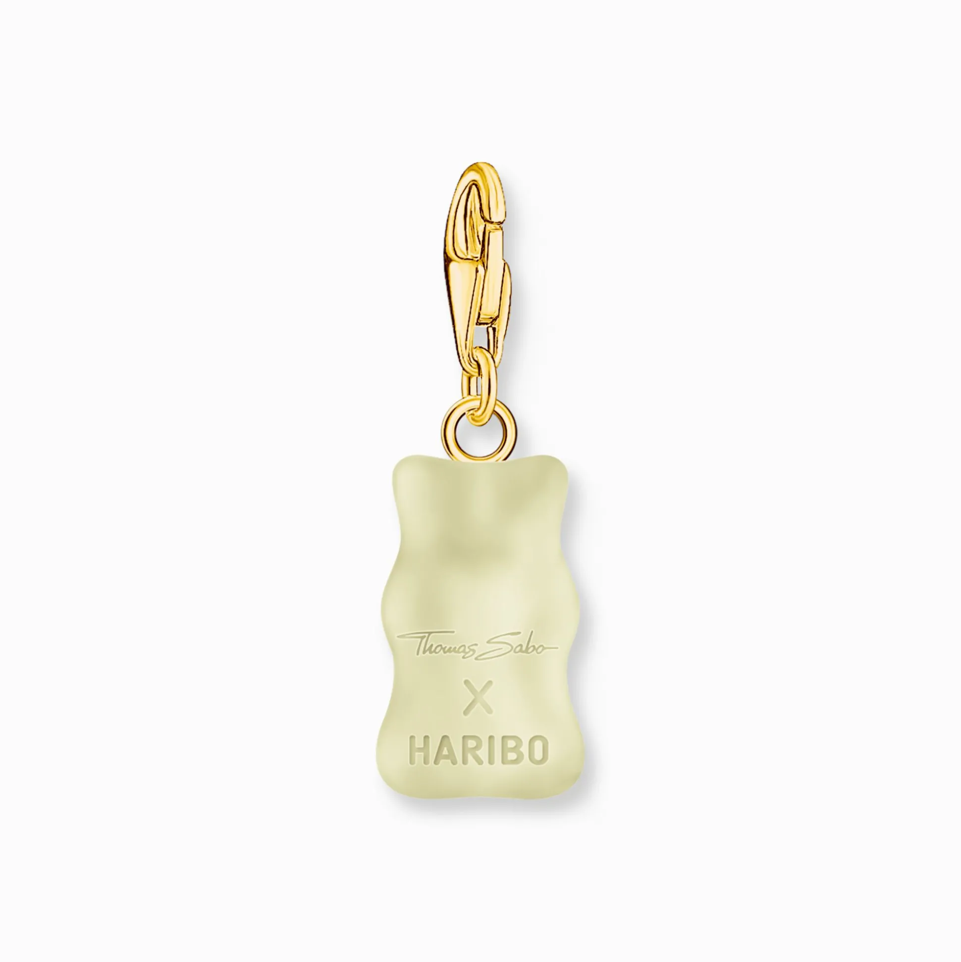 Flash Sale Breloque Charm Ours d’or blanc, doré Charms|Blanc