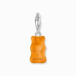 Best Sale Breloque Charm Ours d’or orange, argent Femme Charms|Charms