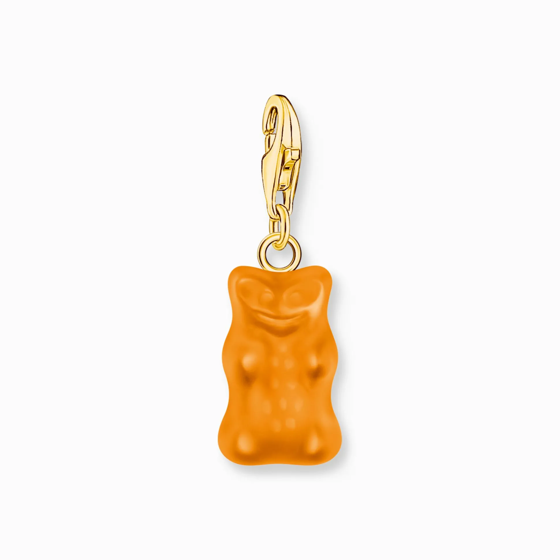 Clearance Breloque Charm Ours d’or orange, doré Femme Charms|Charms