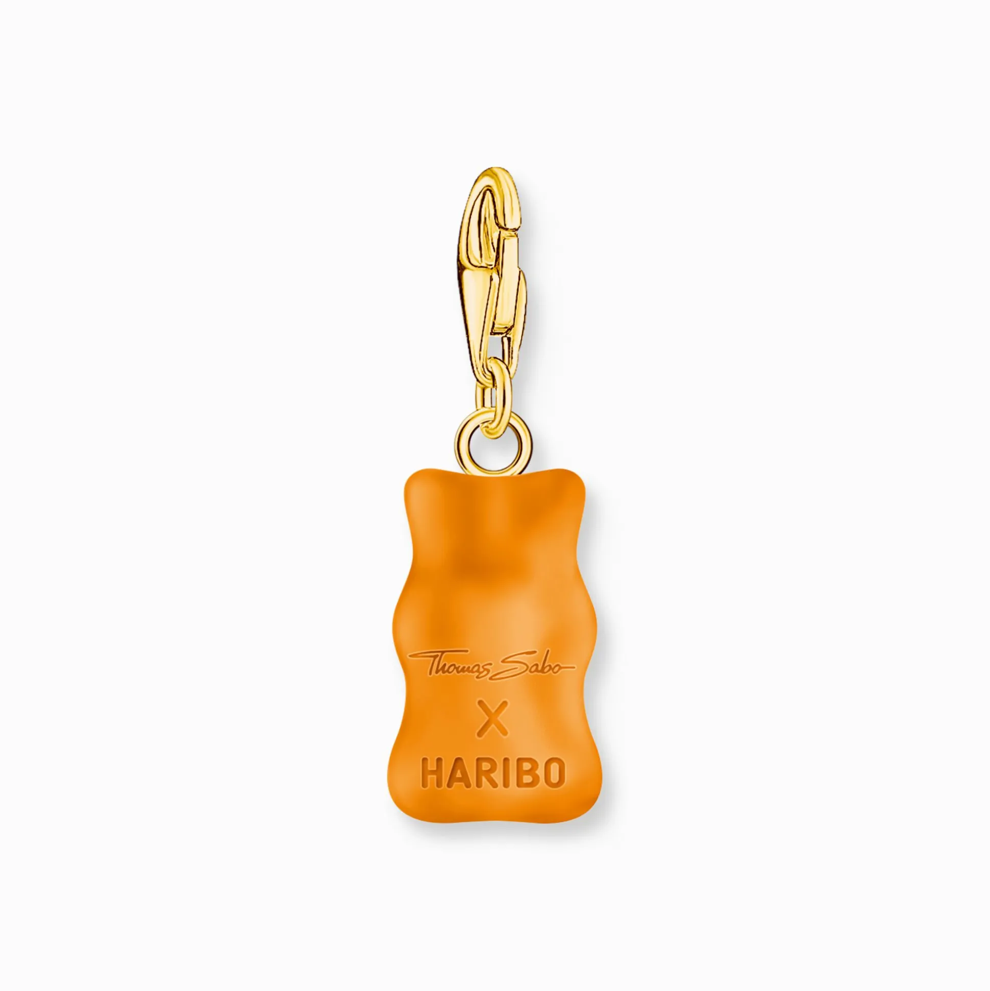 Clearance Breloque Charm Ours d’or orange, doré Femme Charms|Charms
