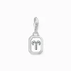 Flash Sale Breloque Charm signe du zodiaque Bélier en argent, ornée de pierres Femme Charms|Charms